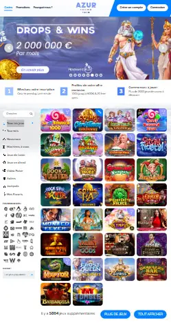l'application et l'interface BetSwap Casino